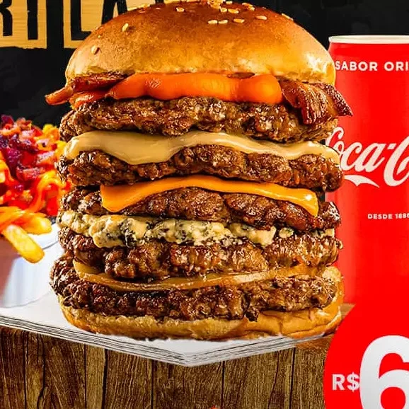 Mega 5 Queijos — HAMBURGUERIA BUTCHERS