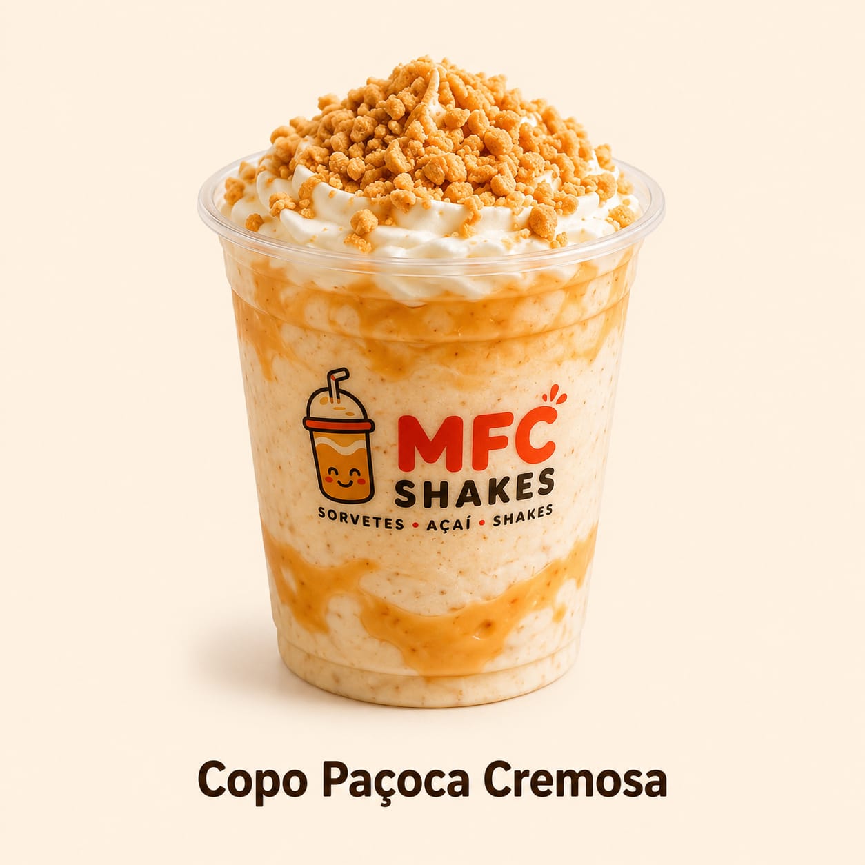 Copo Paçoca Cremosa — MFC burguer house