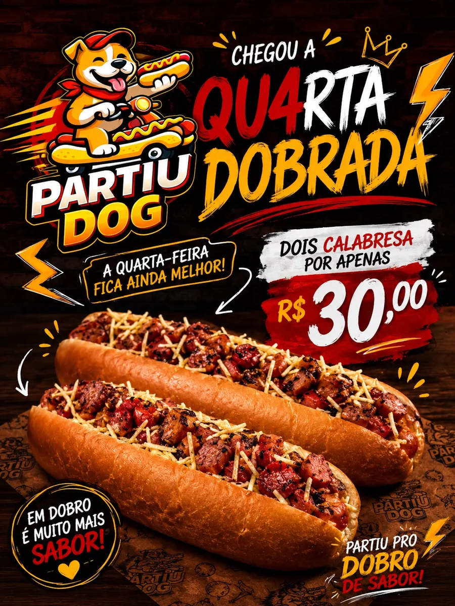 QUARTA DOBRADA — partiudog