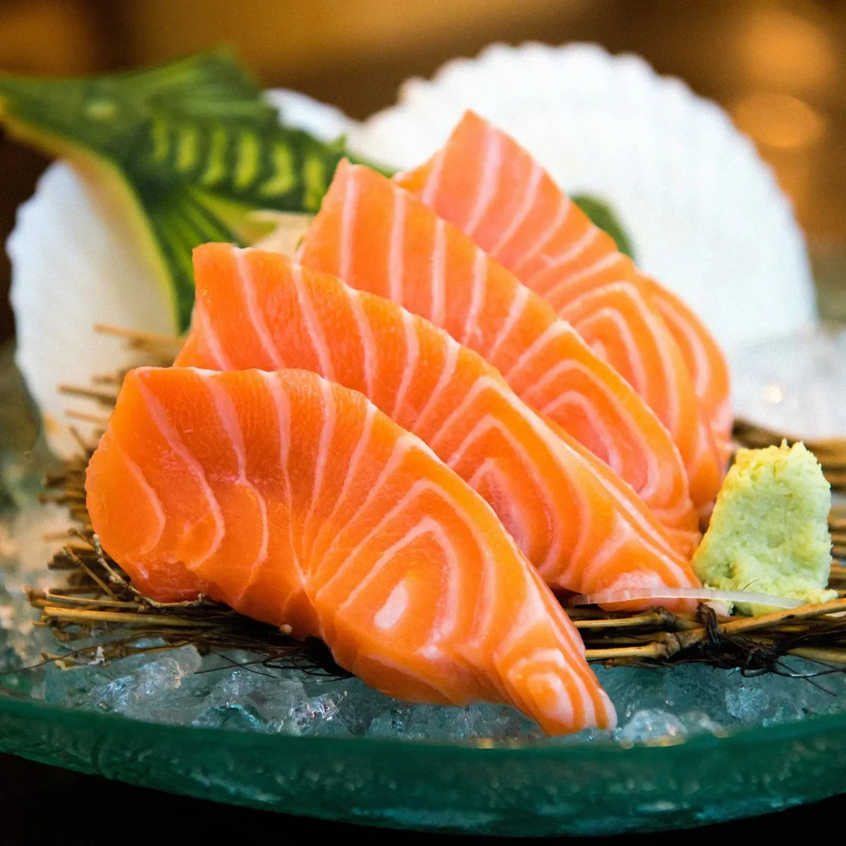 Sashimi de Salmão (4 Peças) — Ziron Sushi